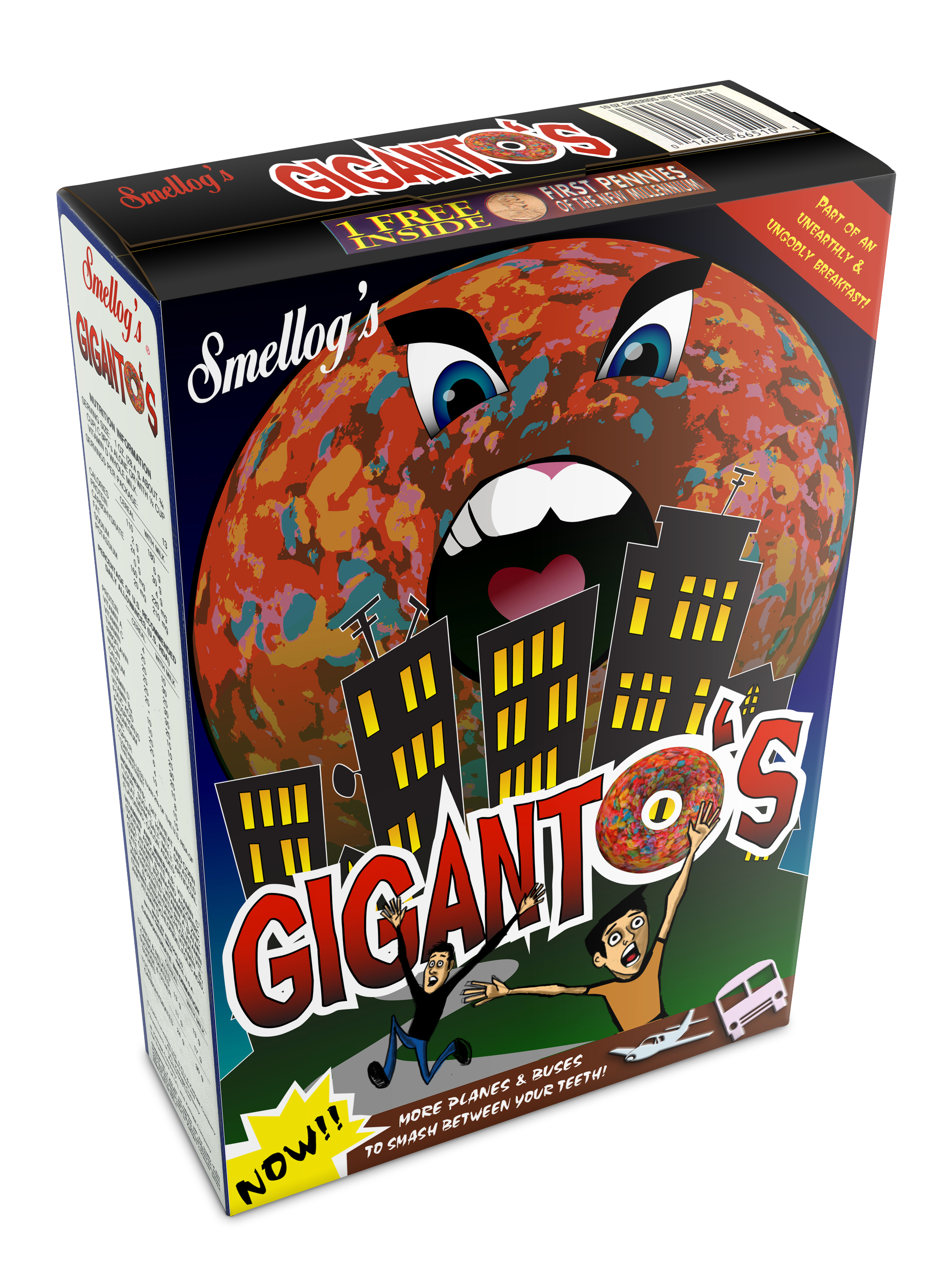 GIGANTOS! Cereal Design