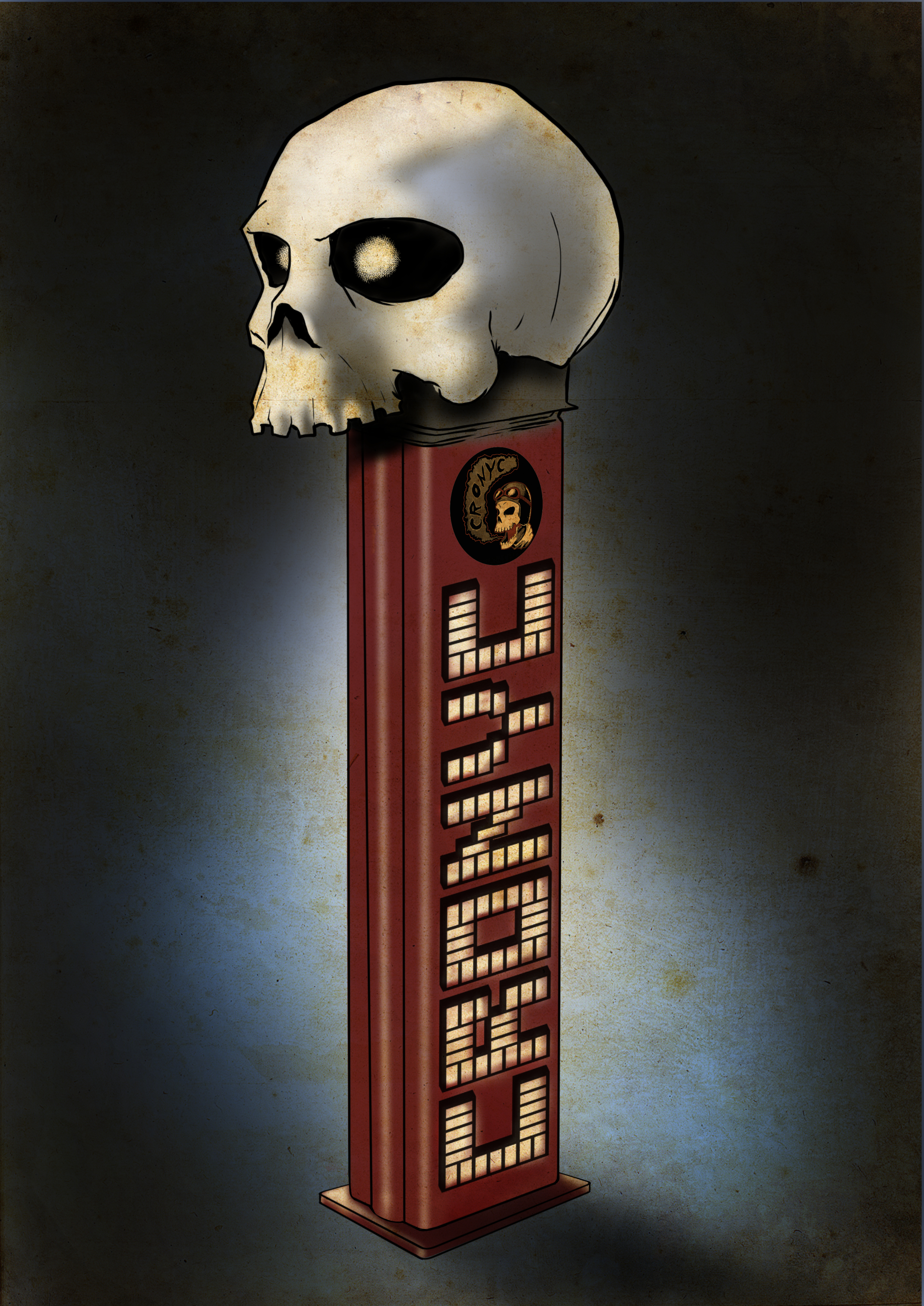 skull PEZ