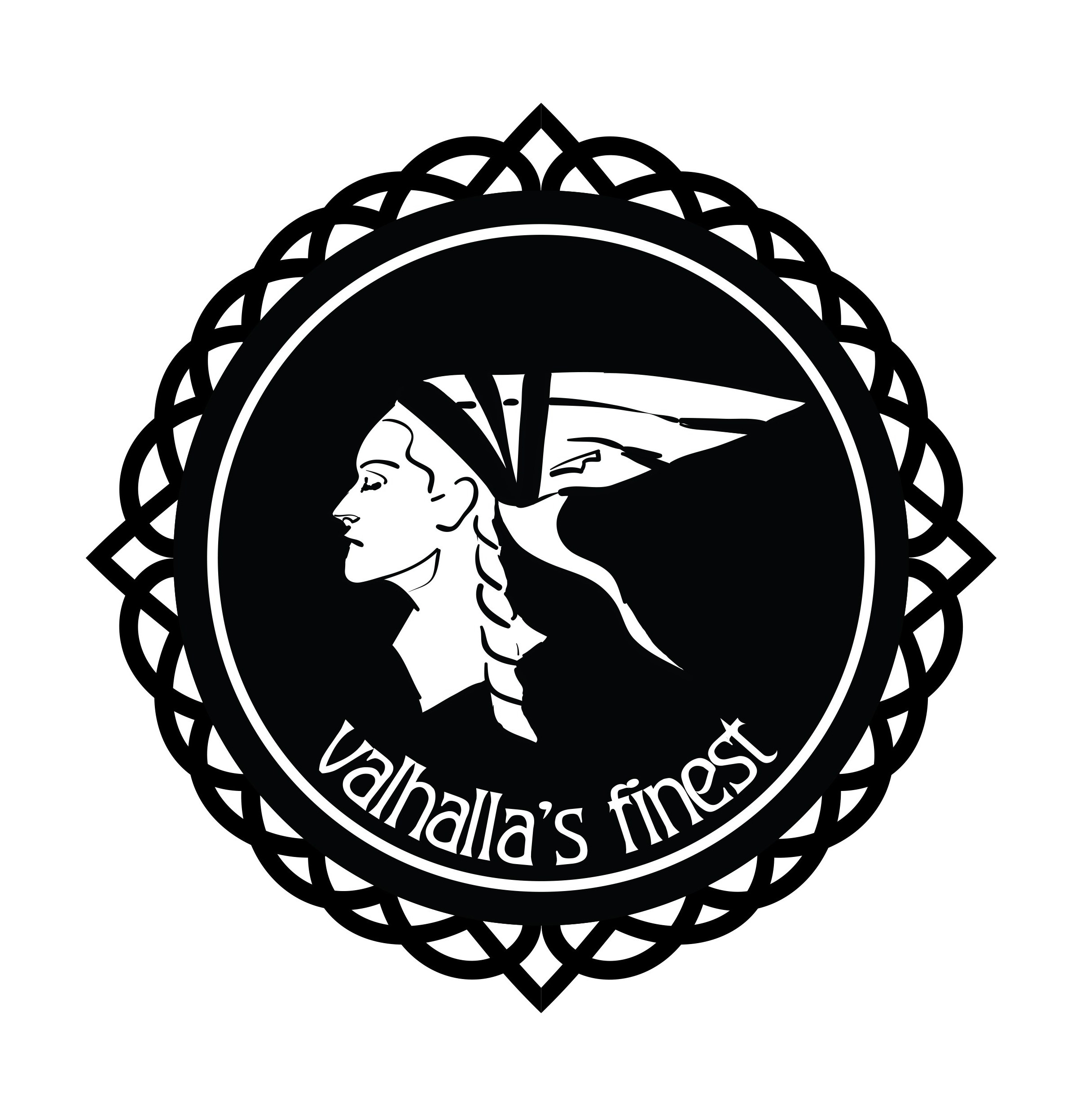 valkyrie vodka label_neck